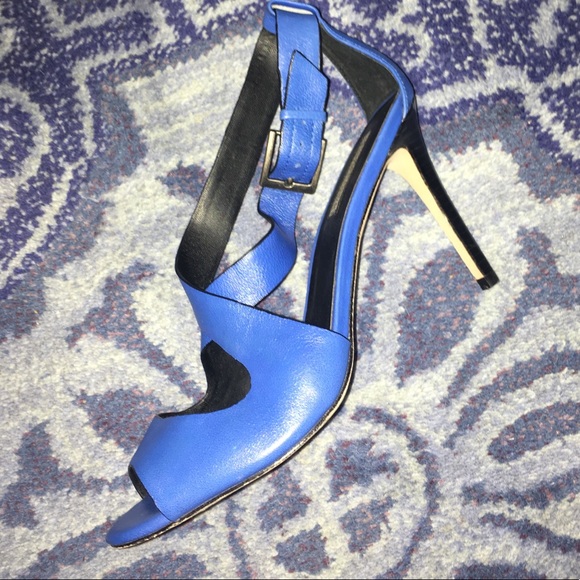 CLOSET CLOSING! 8.5 Charles David stilettos blue - Picture 2 of 8